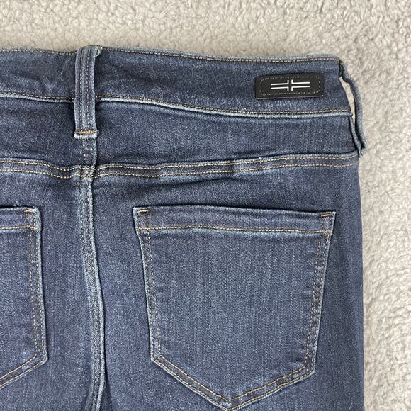 Liverpool Los Angeles Women's Sz. 2 Waist 26 Blue 5 Pocket Jeans - Picture 12 of 13